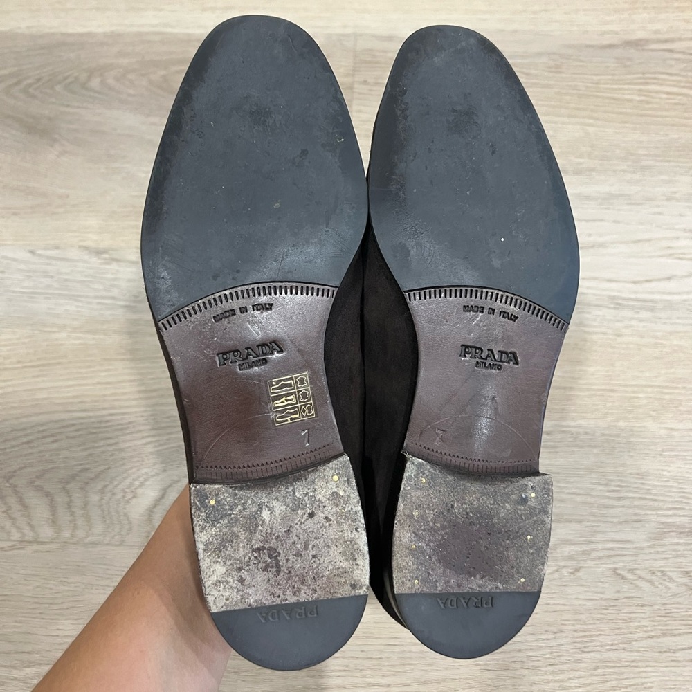 PRADA MEN’s SUEADE LOAFERS (Size UK 7) - Picture 2 of 7